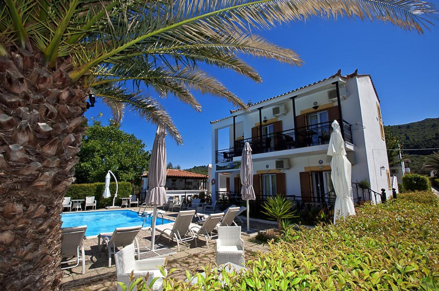 Pegasus Apartments Stafylos Esterno foto